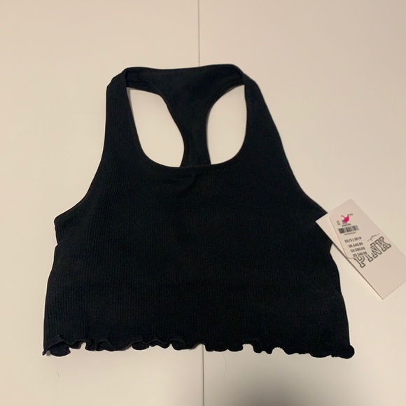 PINK Victoria's Secret Tops - Victoria’s Secret PINK Cropped Tank with bra